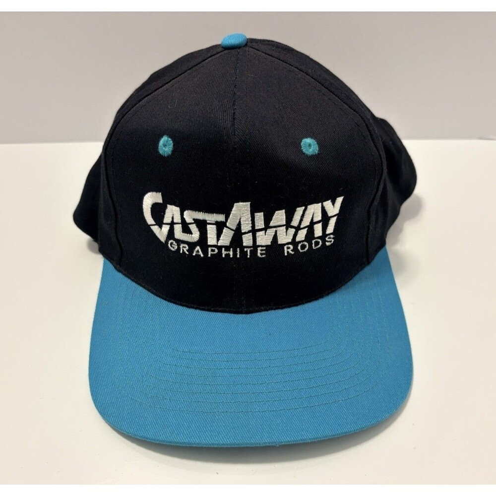 Vintage Castaway Baseball Cap Snapback Hat USA KC Pro Model OSFA